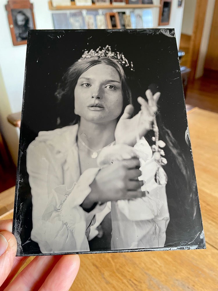 Catarina 691 - Original Tintype - Image 3