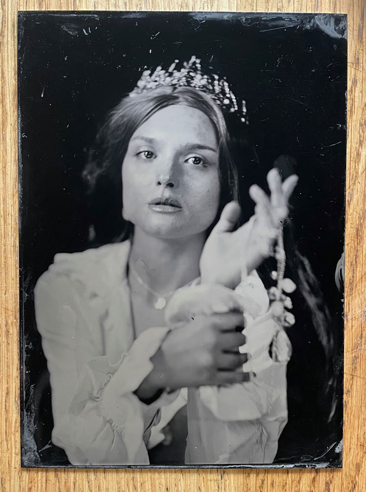 Catarina 691 - Original Tintype
